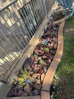 We can make your flower beds beautiful using locally sourced materials and flora!