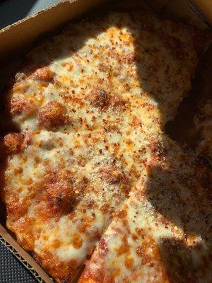 Medium cheese pizza