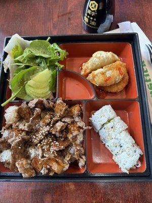 Steak Teriyaki Bento Box