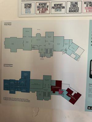 Map of Rough Point.