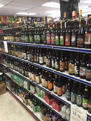 Wide crafted beer selection!!