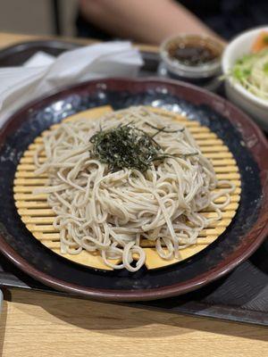 Soba with dipping sauce