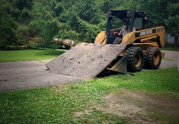 Removal of old driveway!!!