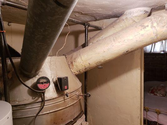 Asbestos remediation for Furnace replacement or renovation