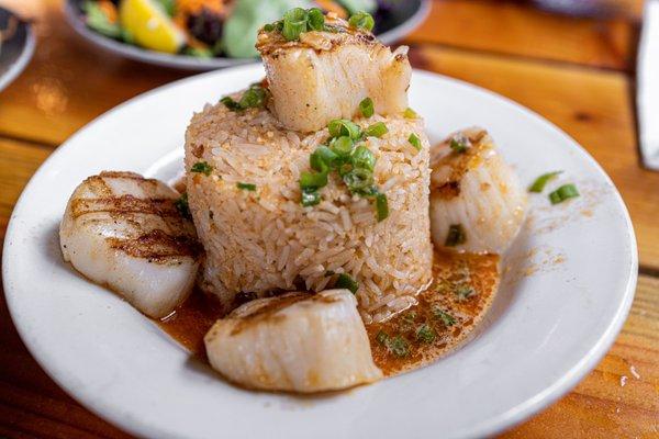 Bourbon Butter Scallop Plate ($30)