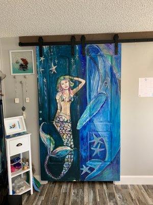 Mermaid door