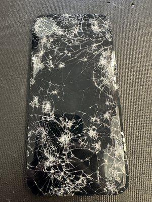 IPhone 12 ran over by truck