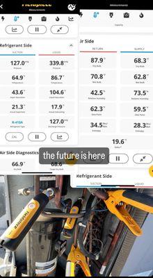 we have all the lates tools to diagnose and pinpoint everything on your  system that is failing or going to fail