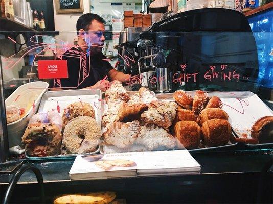 pastry display