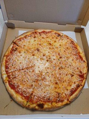 Cheese pizza. So good!