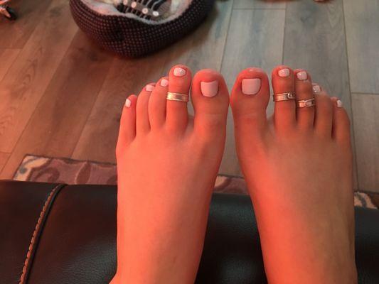 Regular Pedicure : $35