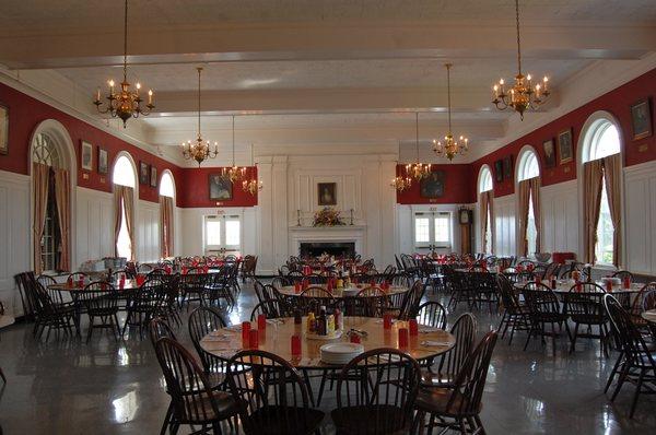 The Camp Dining Room Building is one of the oldest buildings on Fay's campus.