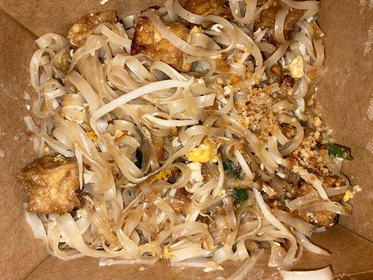 Pad Thai with tofu