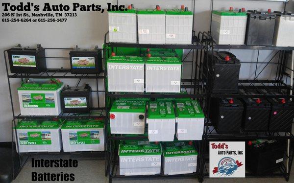 We have batteries for your Lawn Tractors in stock.