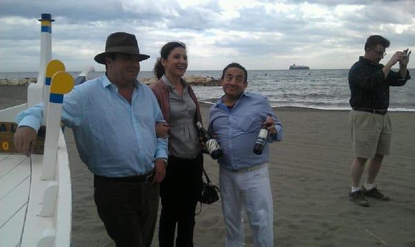 With Jorge and Victoria Ordones