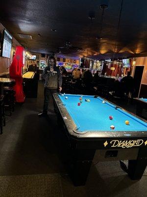 Great spot for a drink and some pool