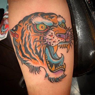 Tiger Tattoo by Colby Morton