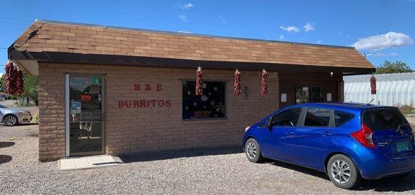 B & E Burritos in Hatch, New Mexico