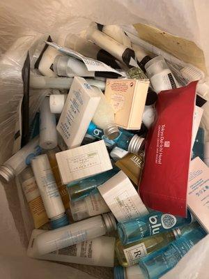 Toiletry donation