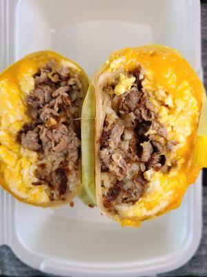 Steak Breakfast Burrito