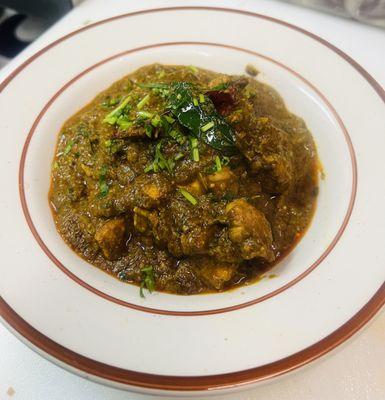 Chicken curry leaves curry