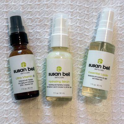 Susan Bell Skincare 1-2-3: Our trio of essentials for soft, smooth, radiant skin.