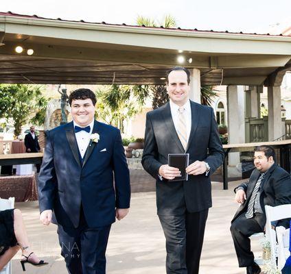 Officiant: David Tropea, Venue: Villa Antonia, Photography: Svetlana Photography www.LanaFoto.com