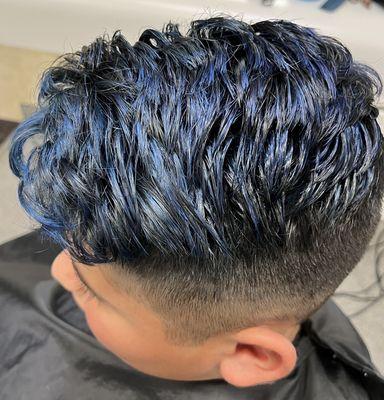 Blue highlights by Halen