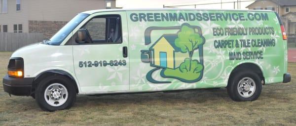 Carpet Cleaning Van