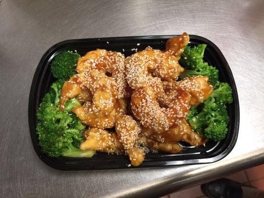 Sesame shrimp