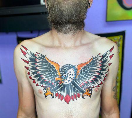 Chest piece by Estevan