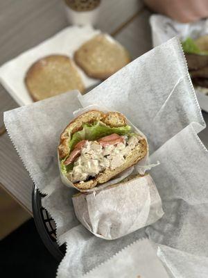 Chicken salad sandwich