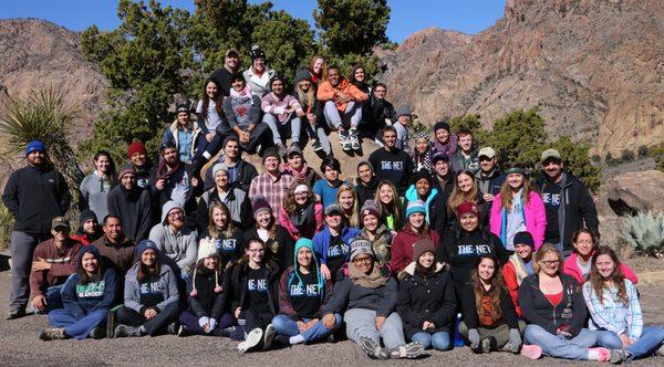 Young adult Big Bend trip 2016