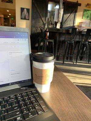 Coffee and work