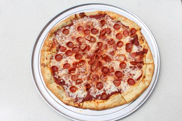 Pepperoni Ranch pizza at Voodoo Pizza, located inside the Boulevard Food Court.