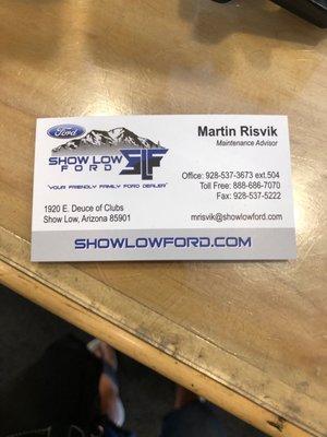 Business card