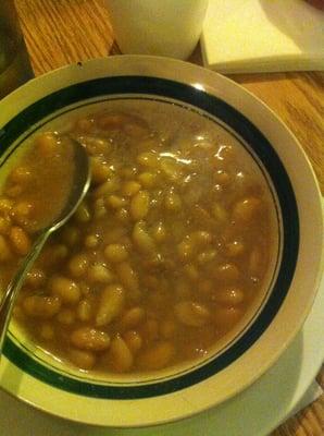 Pinto beans! This is a side order! Super cheap and super yum!