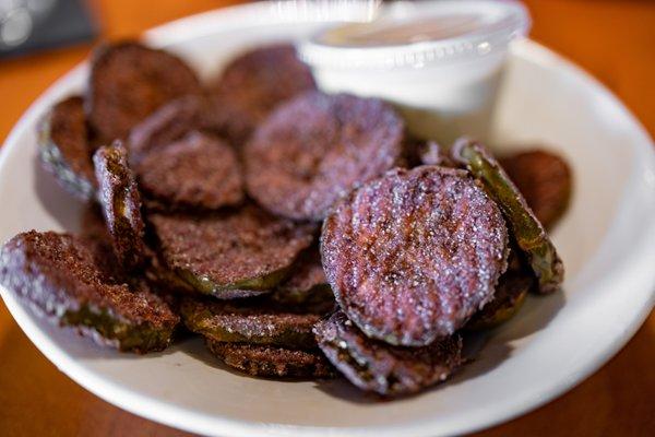 Fried Kool-Aid® Pickles ($8)