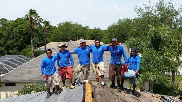 Picture of our crew  in Bradenton Sarasota