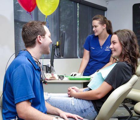 Consulting one of our favorite patients!