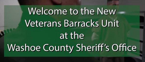 Washoe County Sheriff has a Veterans program