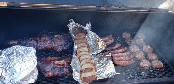 Some of the food at one of our events.