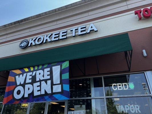 Front of Kokee Tea