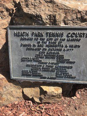 Health Park Tennis Courts