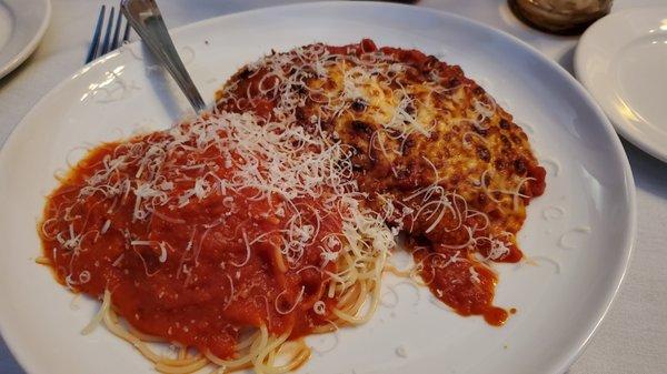 Chicken parmigiana