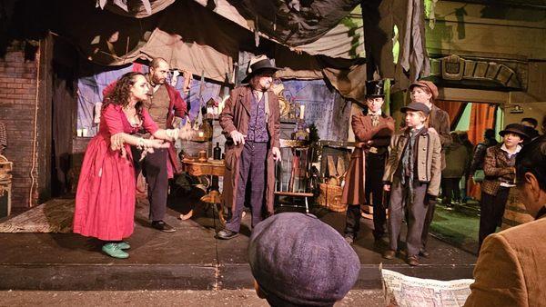 Stage show of Oliver Twist