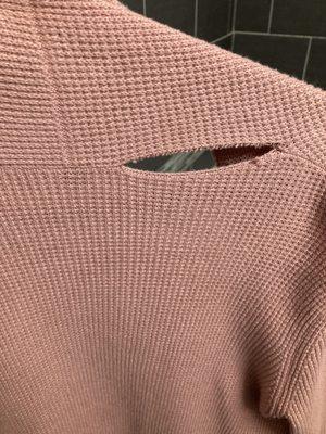 Duster cardigan broken after 6 months