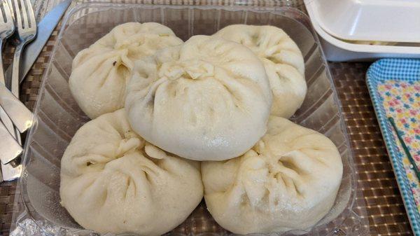 Veggie steam buns