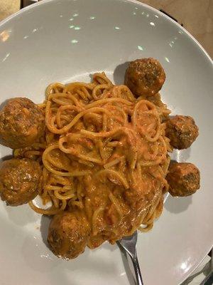 Spaghetti Meatballs