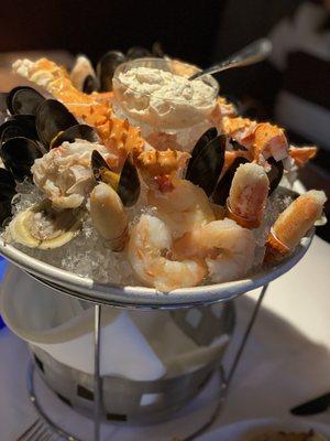 Chilled Seafood Tower $85